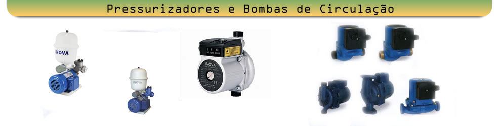 Pressurizadores e Bombas de Circula&ccedil;&atilde;o